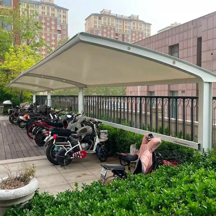 郓城县膜结构电动车棚