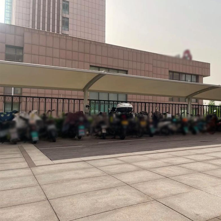 郓城县膜结构电动车棚